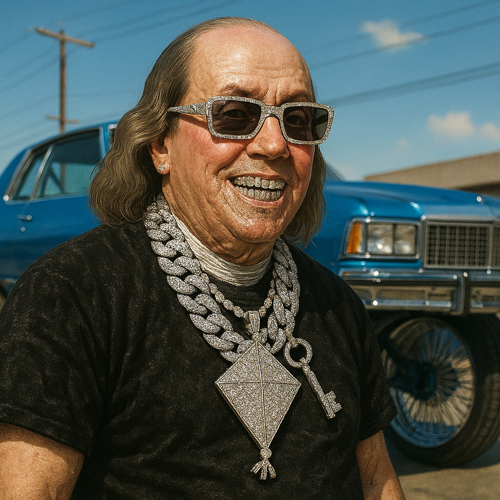 Iced Out Ben Franklin